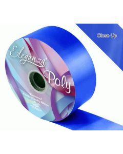 50mm Eleganza Poly Ribbon Royal Blue