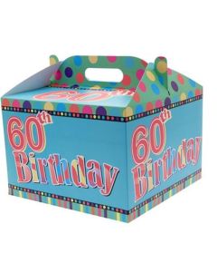 Age 60 Balloon Box Kaleidoscope