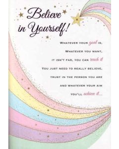 Believe in yourself C75 Pk6 Regal