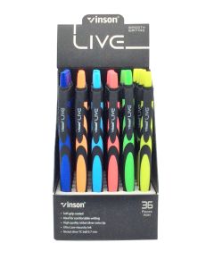 Oil Gel Pen Box Of 36