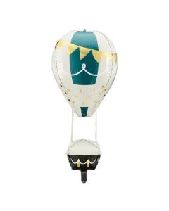 43" 4D Hot Air Balloon Foil Balloon PartyDeco