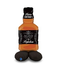 50" Aged To Perfection Bottle Stand Up Foil Grabo