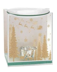 Xmas Gold Glitter Oil Burner