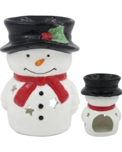 Snowman Wax/Oil Warmer