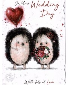PK6 WEDDING DAY C50 CARDS  ,NETT (266B) - OTB17266B