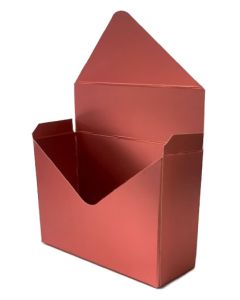 Flower Bouquet Envelope Boxes Rose Gold 12Pk