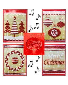 Pk24 Musical Light Up Cards