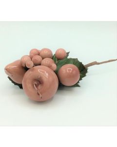Apple Pear Berry Pick Metalic Champagne