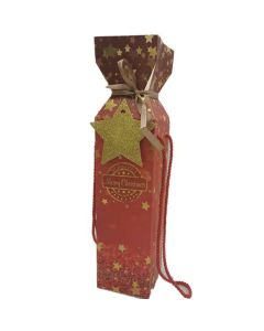 Red Flat Bottle Box