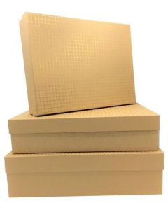 Large Foill Set Of 3 Boxes Tulip 