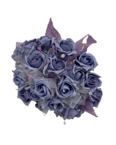 Lavender Foam Rose Posy