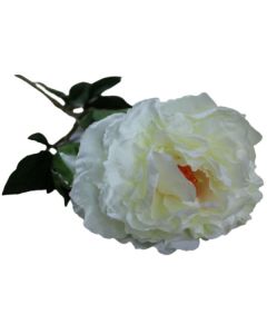 14cm Blooming Peony & Bud With Leaves (Weddings & Flowercraft)