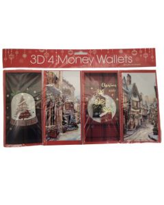 3D 4 Money Wallets Trad