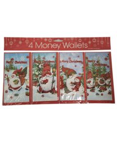4 Money Wallets Xmas Gonk